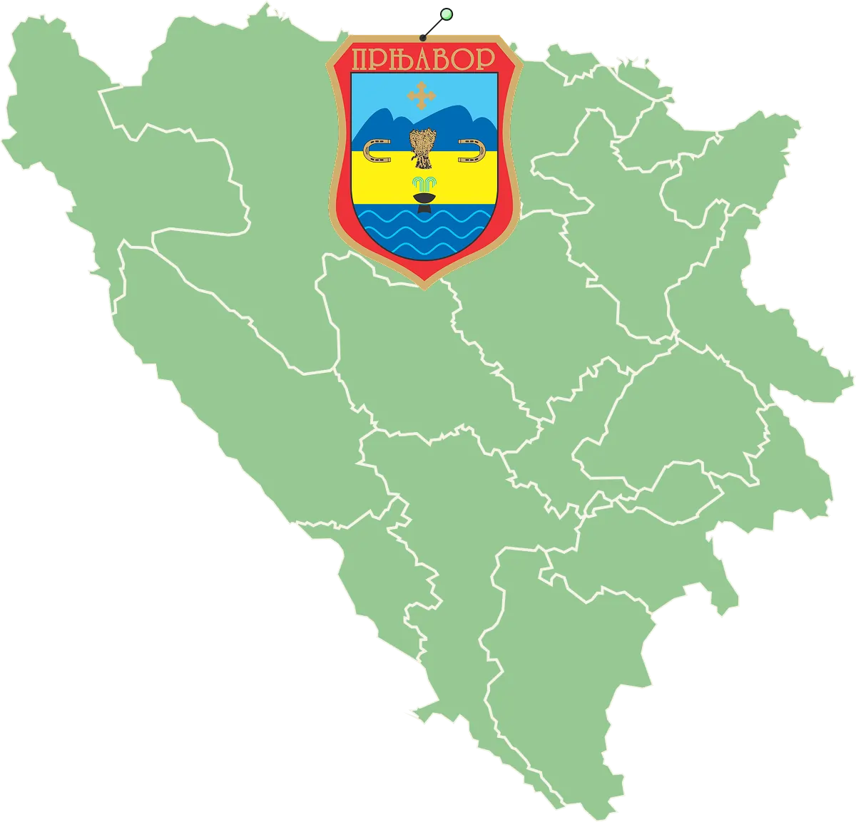 Prnjavor Karte