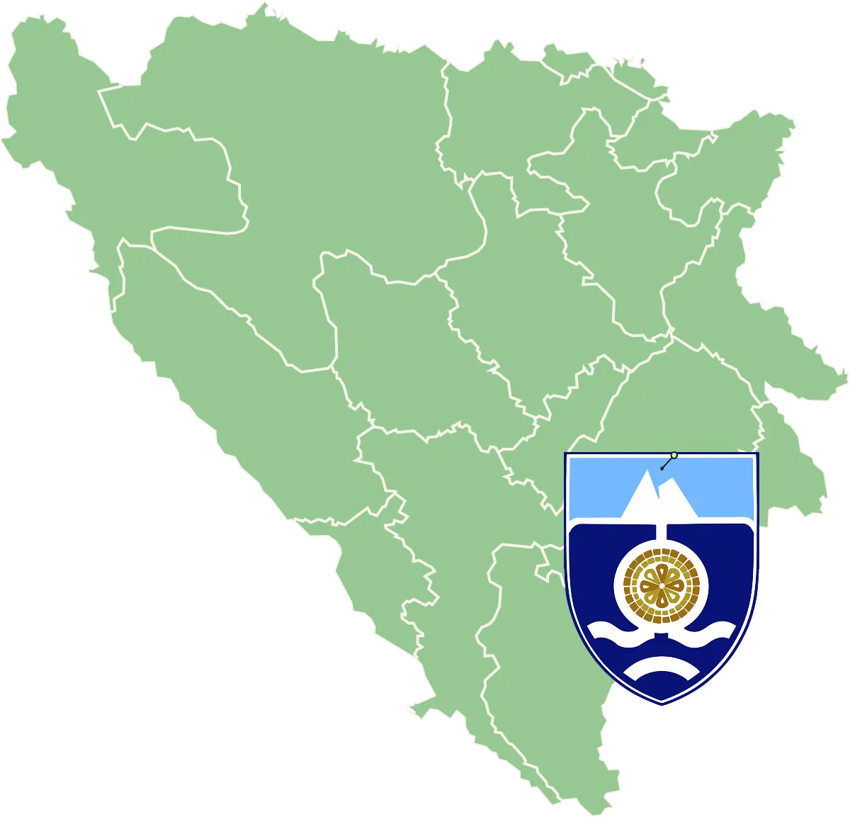 Foča mapa