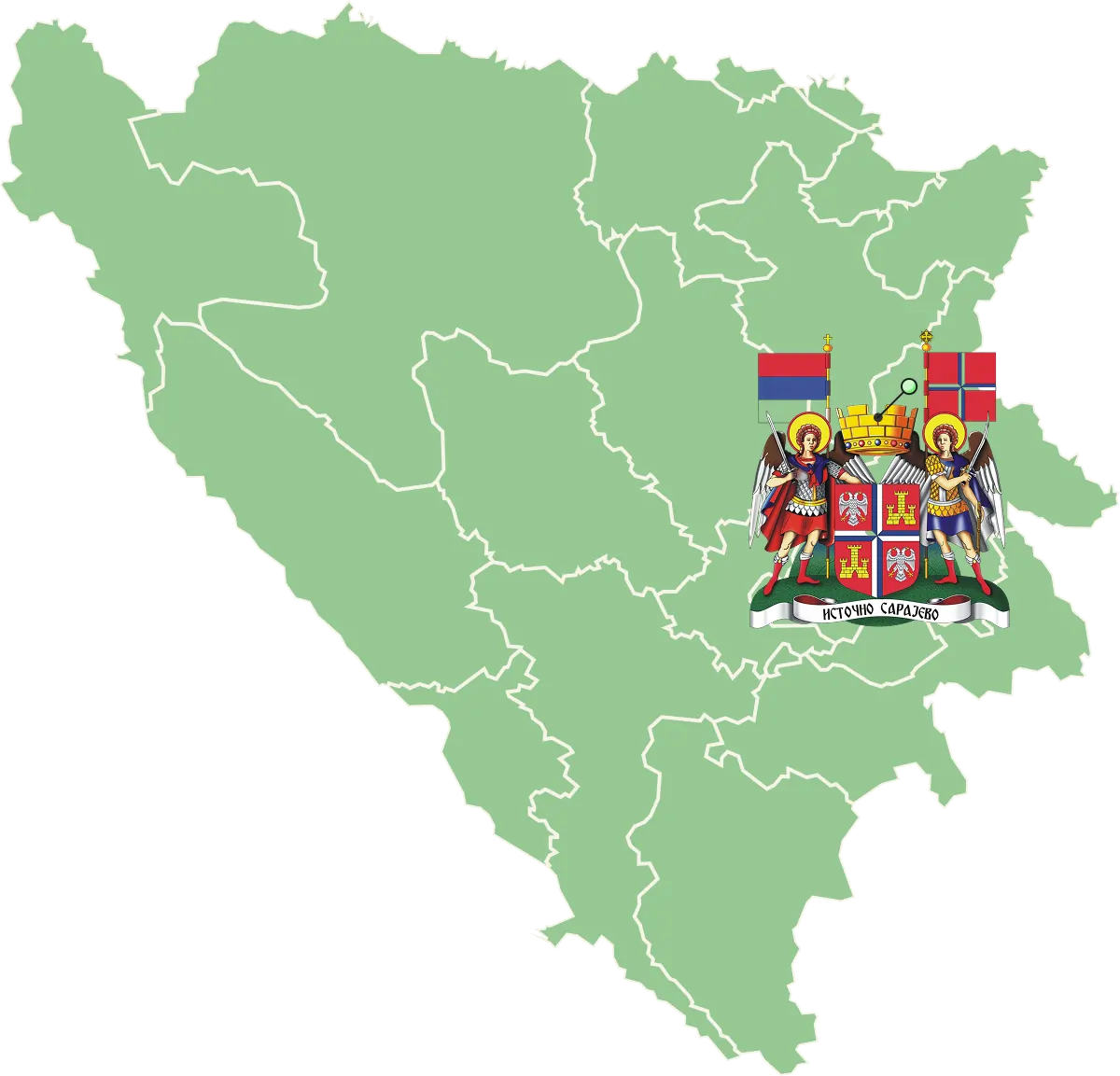 Istočno Sarajevo Karte