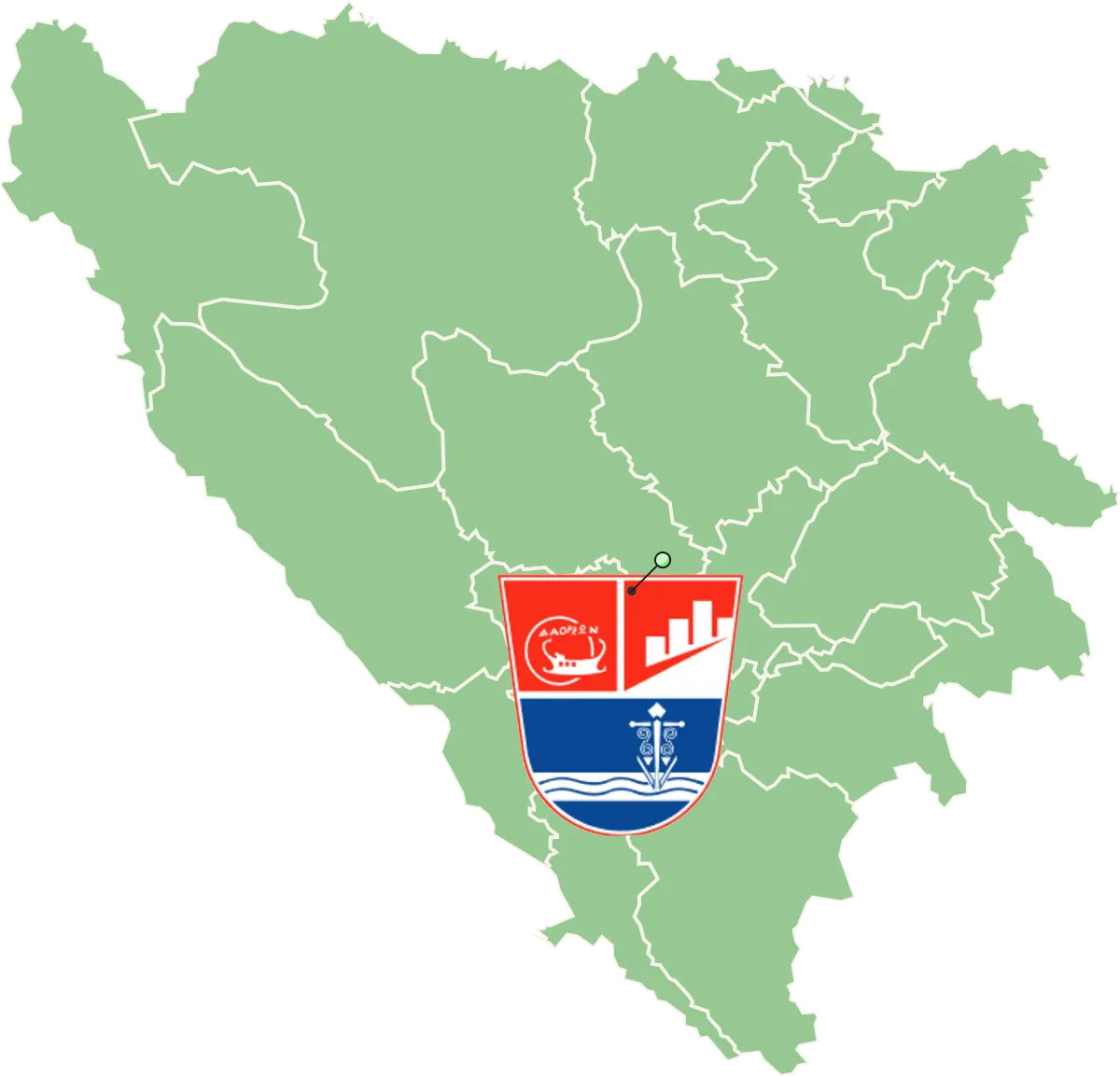 Stolac mapa
