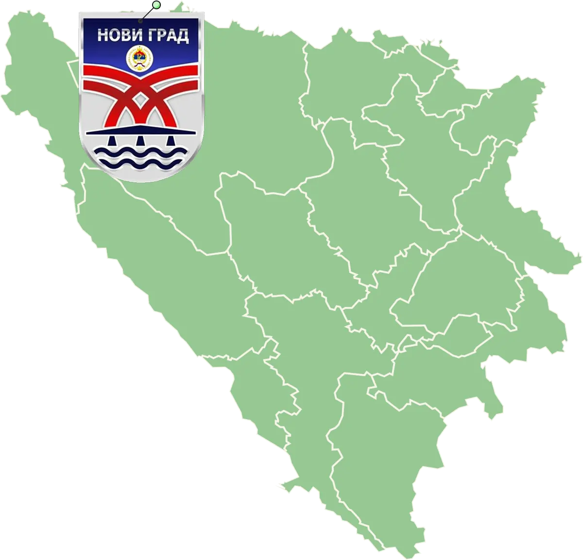 Novi Grad mapa