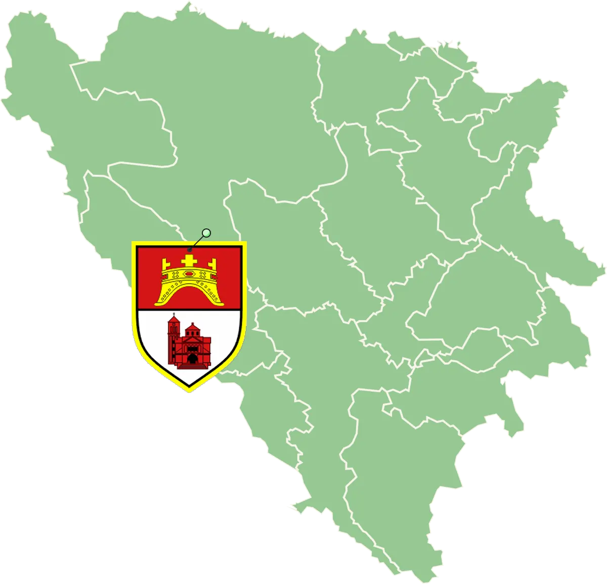 Tomislavgrad mapa