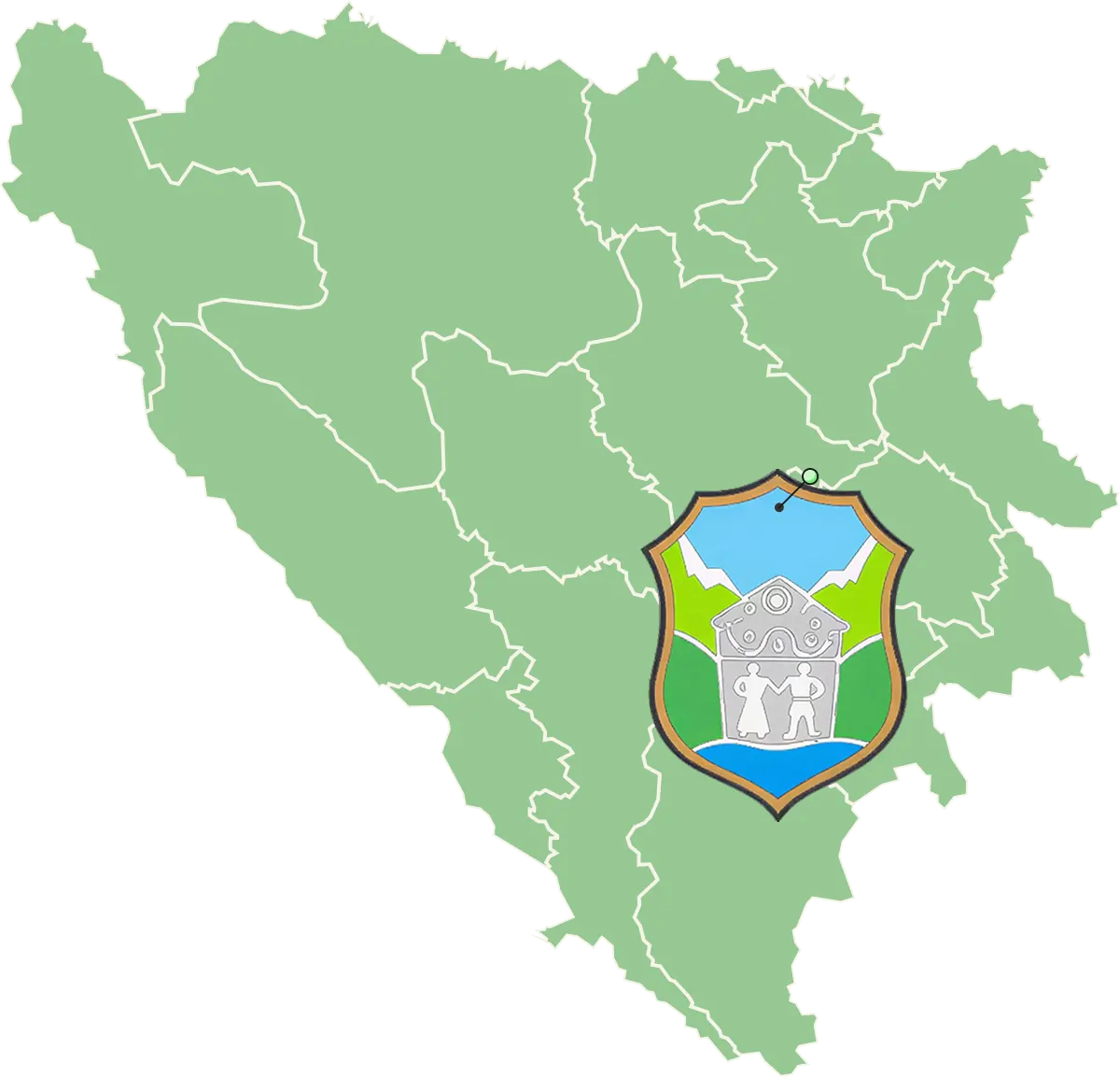 Trnovo mapa