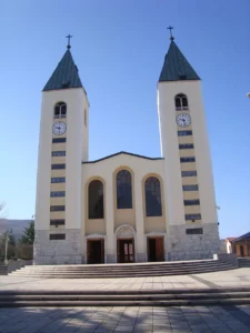 Prepoznatljiva crkva Svetog Jakova u Međugorju