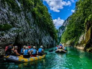 Rafting on the Neretva, Bosnia and Herzegovina