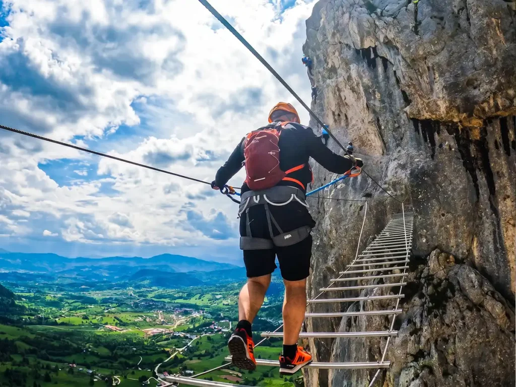 Via Ferrata Sokolov put Romanija Sokolac Crvene Stijene