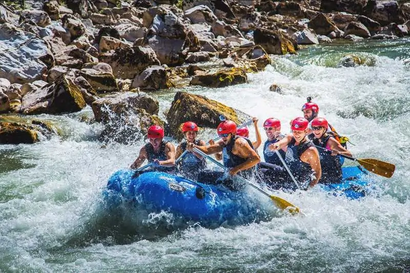 Rafting on the Tara River in Bosnia and Herzegovina