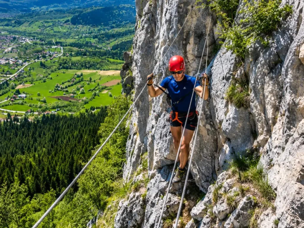 Via Ferrata Sokolov Put Romanija, u blizini Sarajeva
